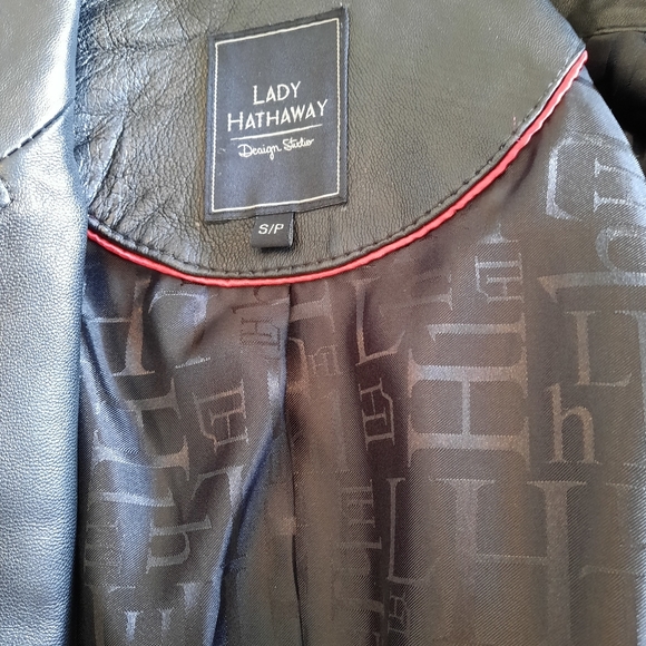 Lady Hathaway leather jacket/blazer - Picture 3 of 14